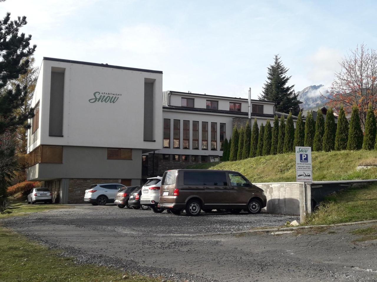 Apartmany Snow V Centre Stareho Smokovca Vysoké Tatry Dış mekan fotoğraf